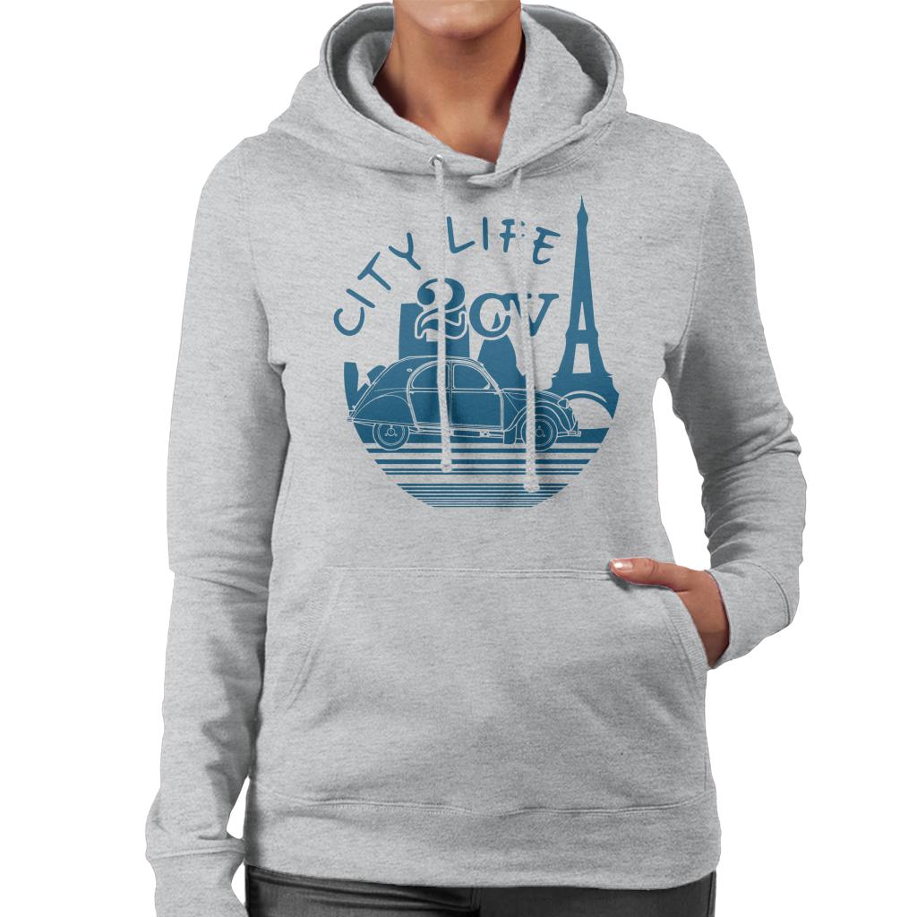 Citroën 2CV City Life Paris For Light Women's Hooded product image 1