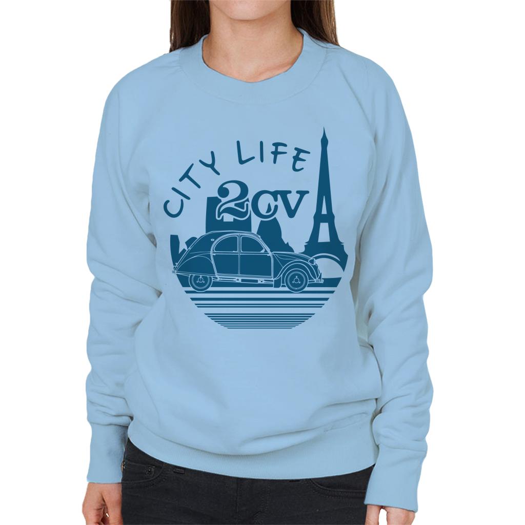 Citroën 2CV City Life Paris For Light Women's Sweatshirt product image 6