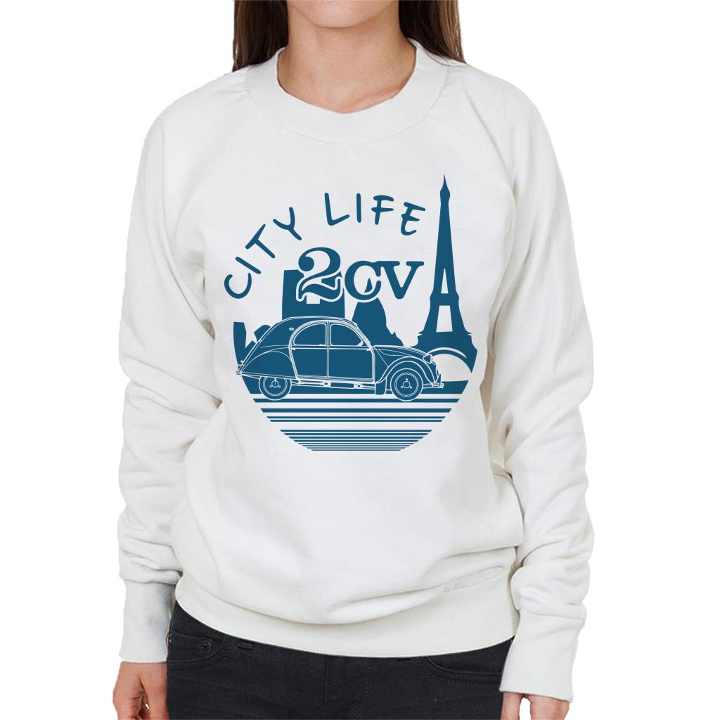 Citroën 2CV City Life Paris For Light Women's Sweatshirt product image 4