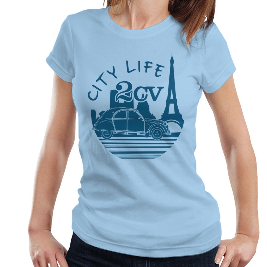Citroën 2CV City Life Paris For Light Women's T-Shirt product image 6