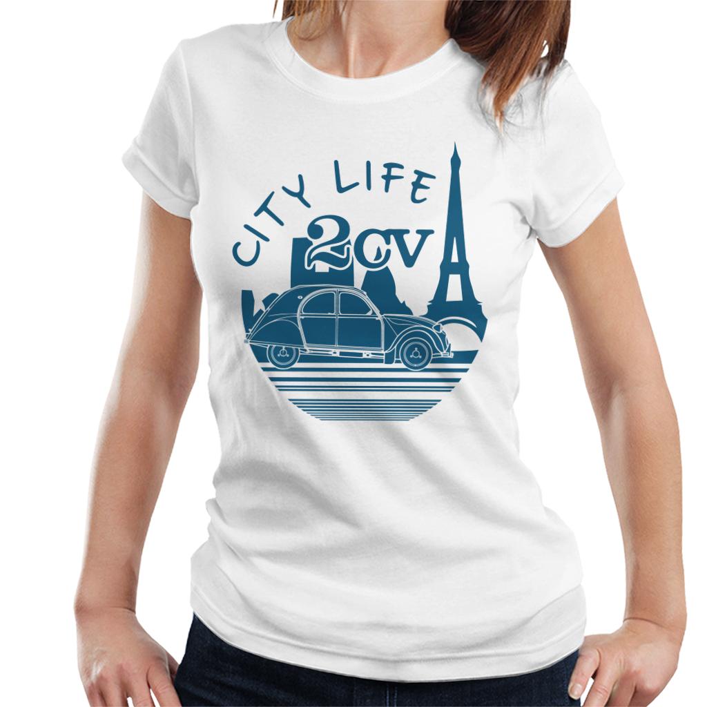 Citroën 2CV City Life Paris For Light Women's T-Shirt product image 4
