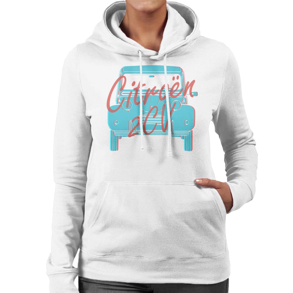 Citroën 2CV Graphic Style Women's Hooded Sweatshirt product image 4