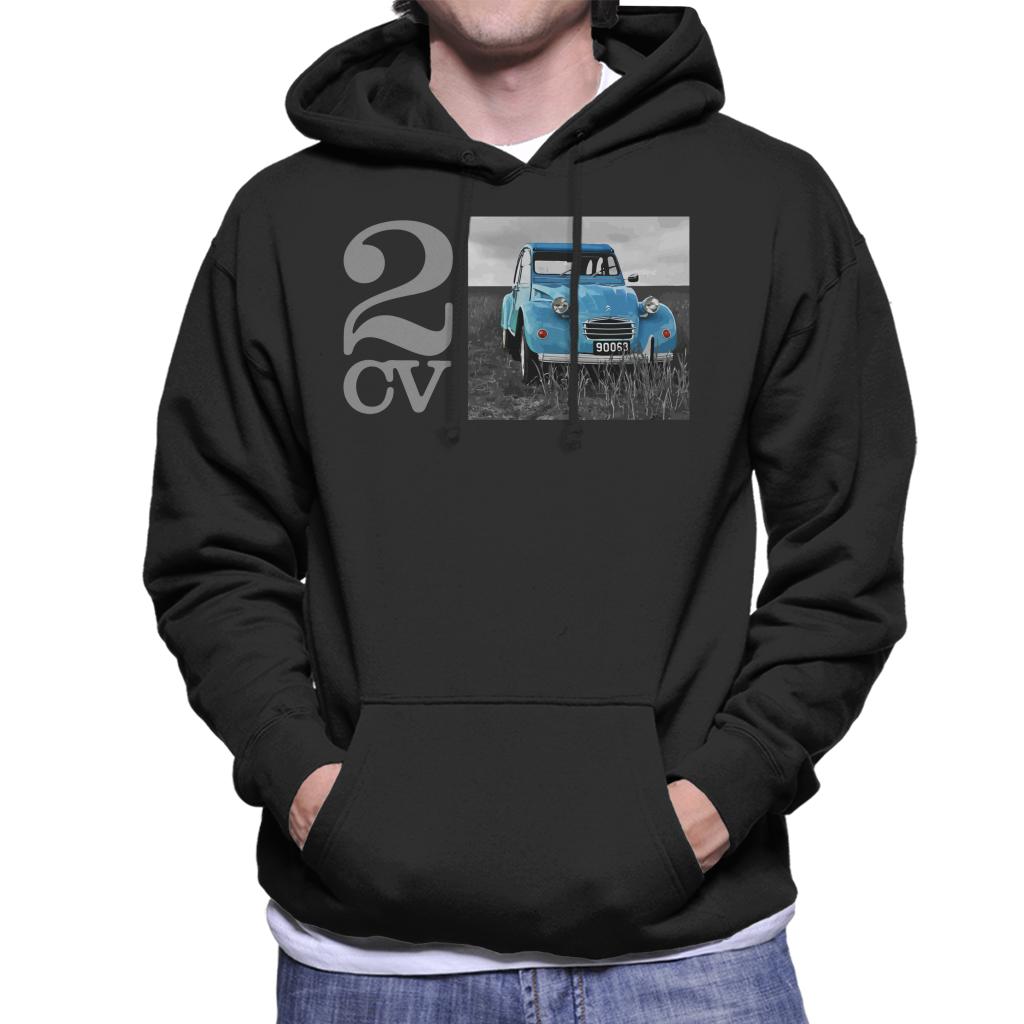 Citroën 2CV Meadow Photo Men's Hooded Sweatshirt product image 1