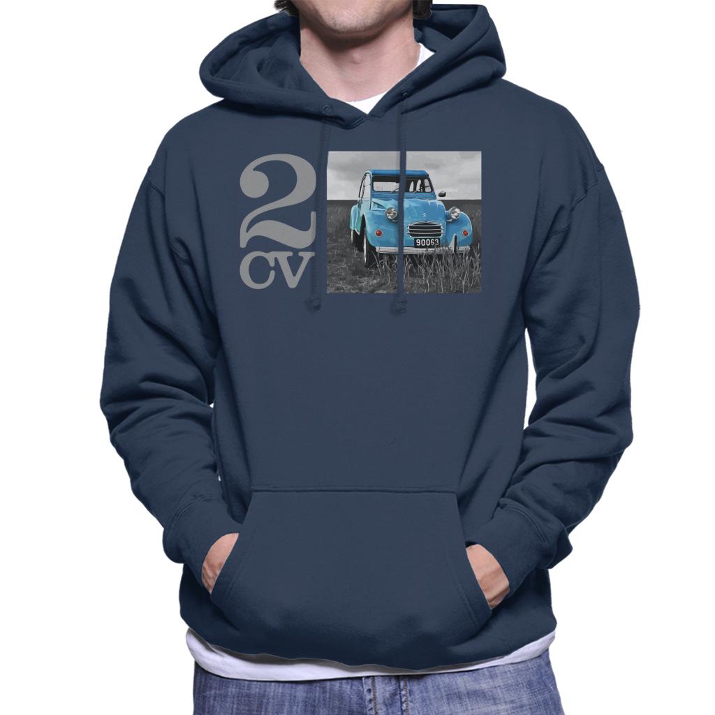 Citroën 2CV Meadow Photo Men's Hooded Sweatshirt product image 6