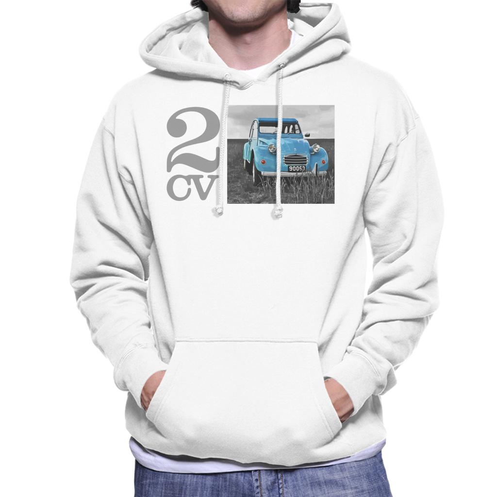 Citroën 2CV Meadow Photo Men's Hooded Sweatshirt product image 4