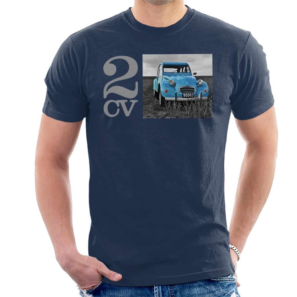 Citroën 2CV Meadow Photo Men's T-Shirt product image 6