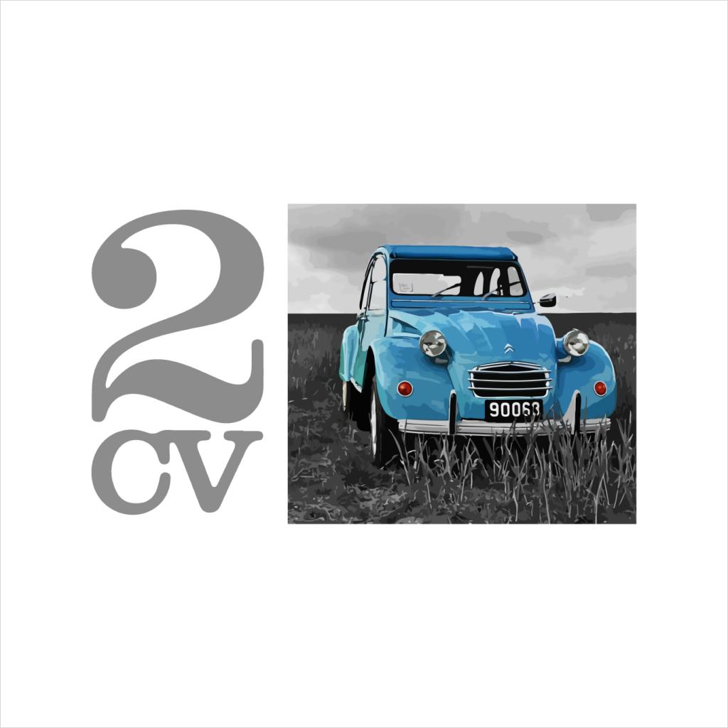 Citroën 2CV Meadow Photo Men's T-Shirt product image 5