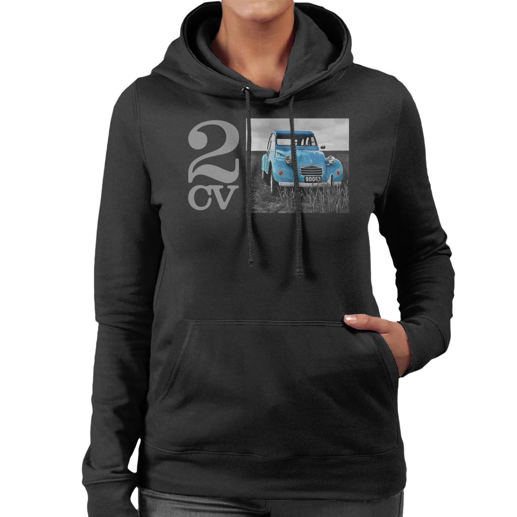 Citroën 2CV Meadow Photo Women's Hooded Sweatshirt product image 1
