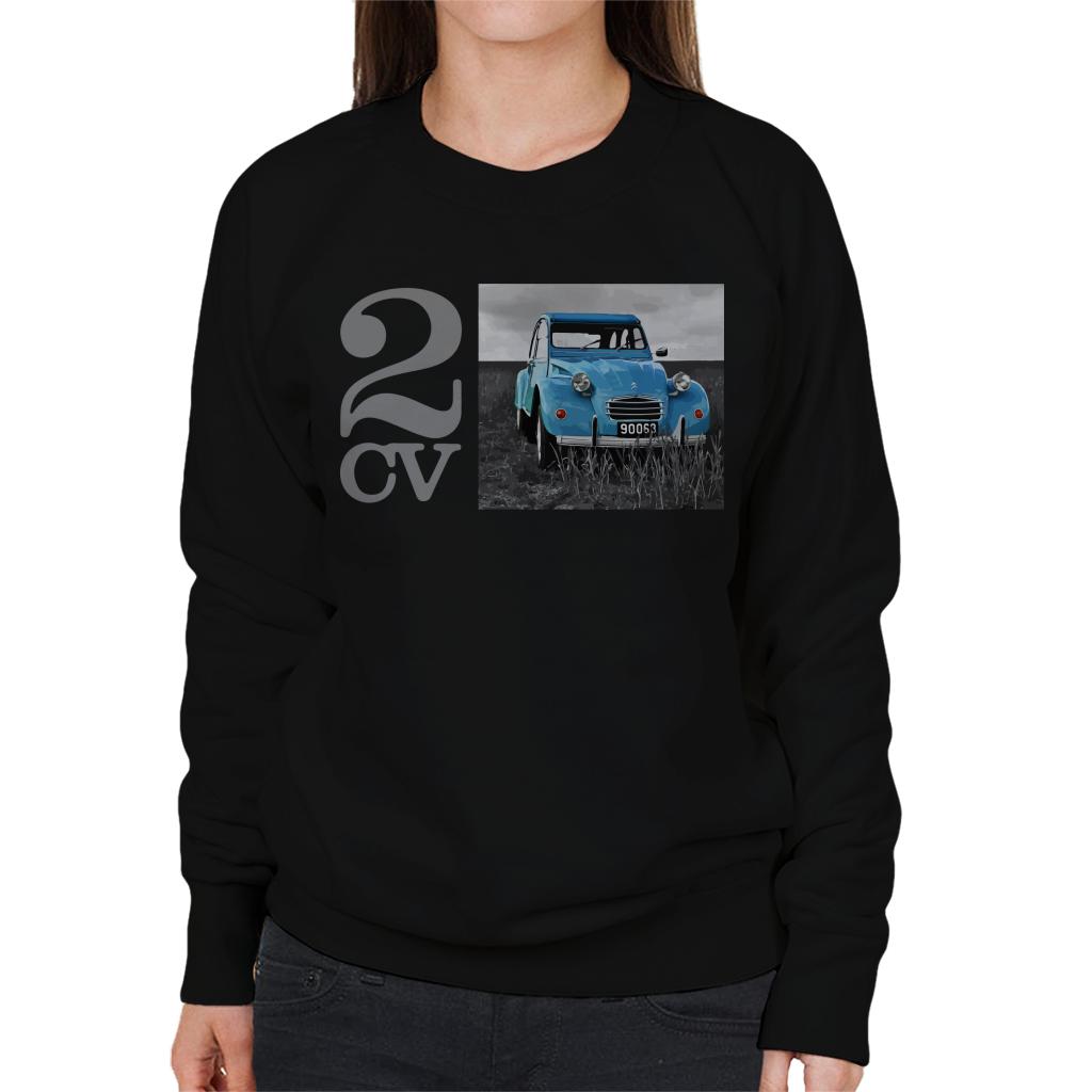 Citroën 2CV Meadow Photo Women's Sweatshirt product image 1