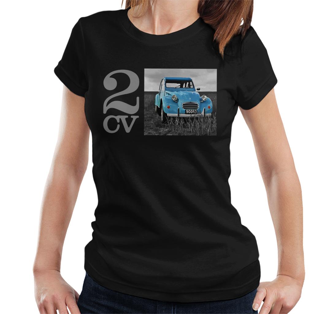 Citroën 2CV Meadow Photo Women's T-Shirt product image 1