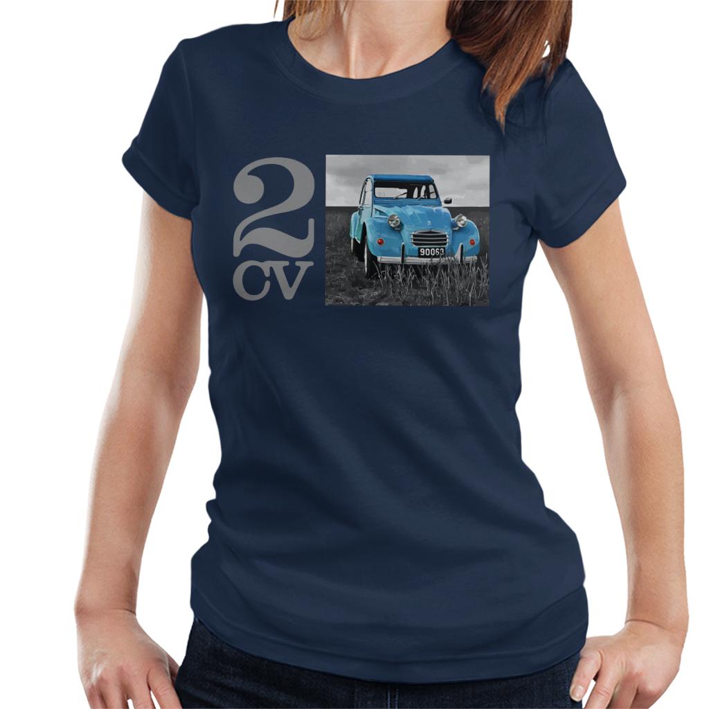 Citroën 2CV Meadow Photo Women's T-Shirt product image 6