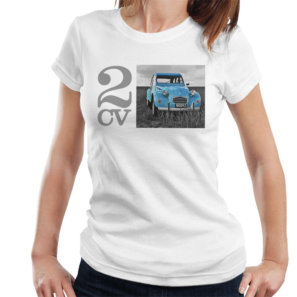 Citroën 2CV Meadow Photo Women's T-Shirt product image 4