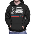 Citroën White 2CV Racing Stripes Men's Hooded Sweatshirt product image 1