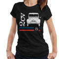 Citroën White 2CV Racing Stripes Women's T-Shirt product image 1
