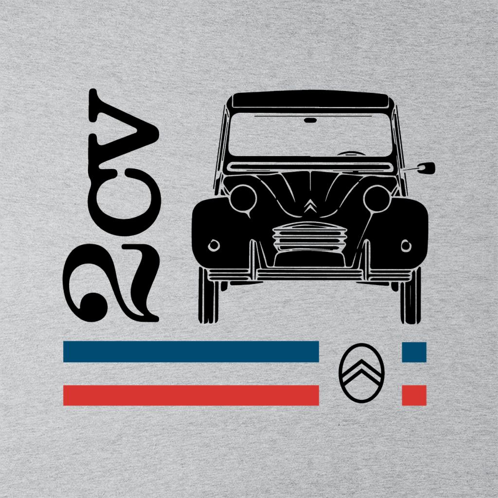 Citroën Black 2CV Racing Stripes Women's Sweatshirt product image 2