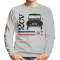 Citroën Black 2CV Racing Stripes Men's Sweatshirt product image 1