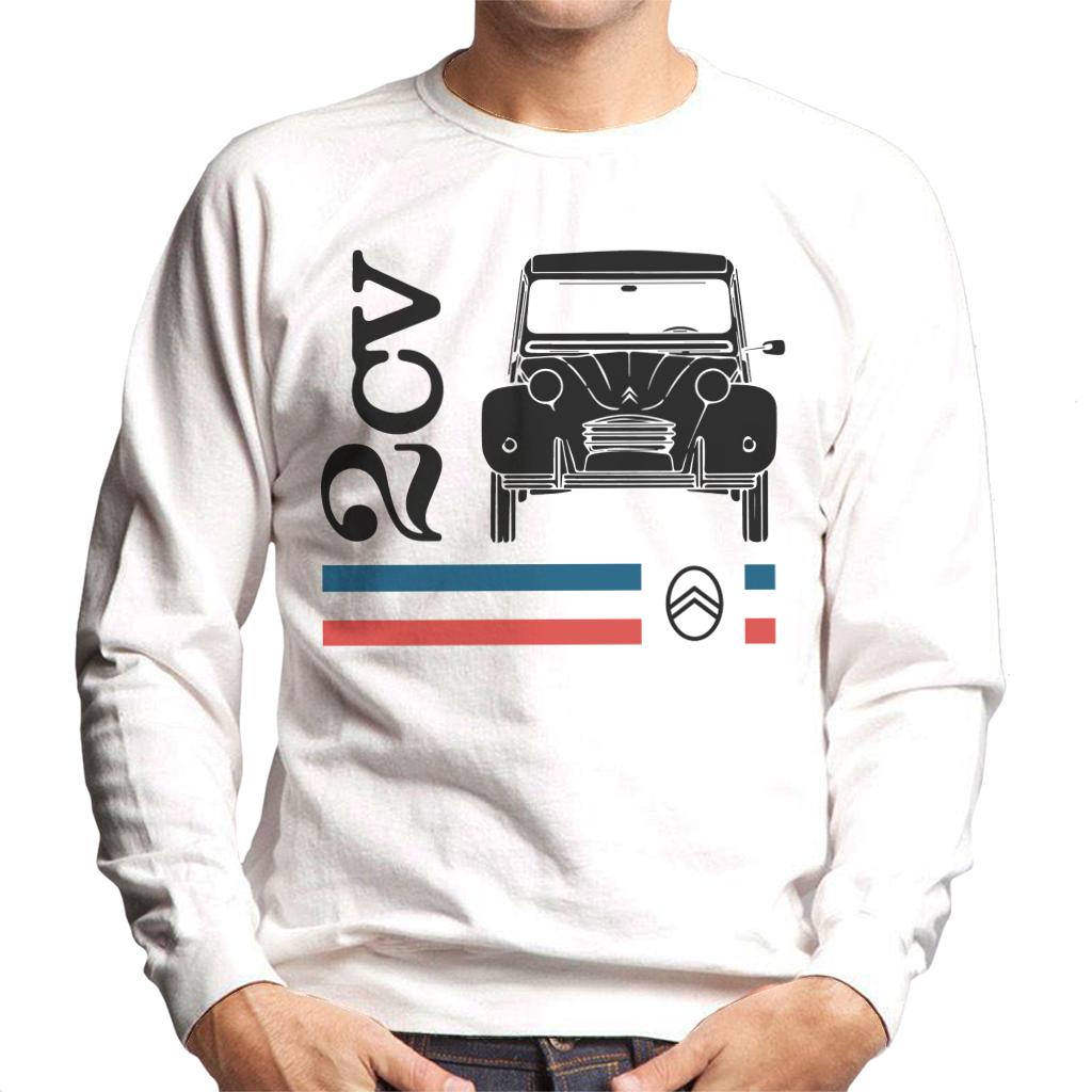 Citroën Black 2CV Racing Stripes Men's Sweatshirt product image 4