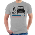Citroën Black 2CV Racing Stripes Men's T-Shirt product image 1