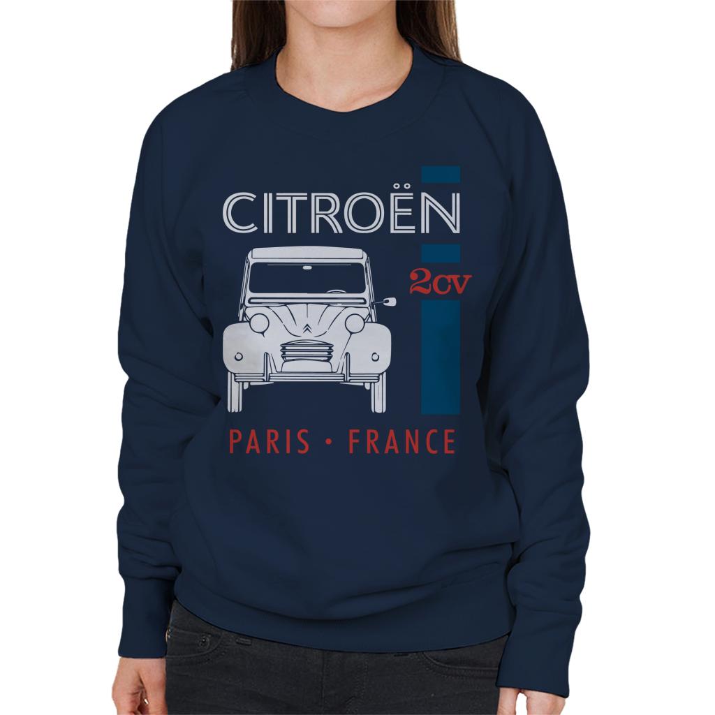 Citroën White 2CV Paris France Single Stripe Women's product image 6