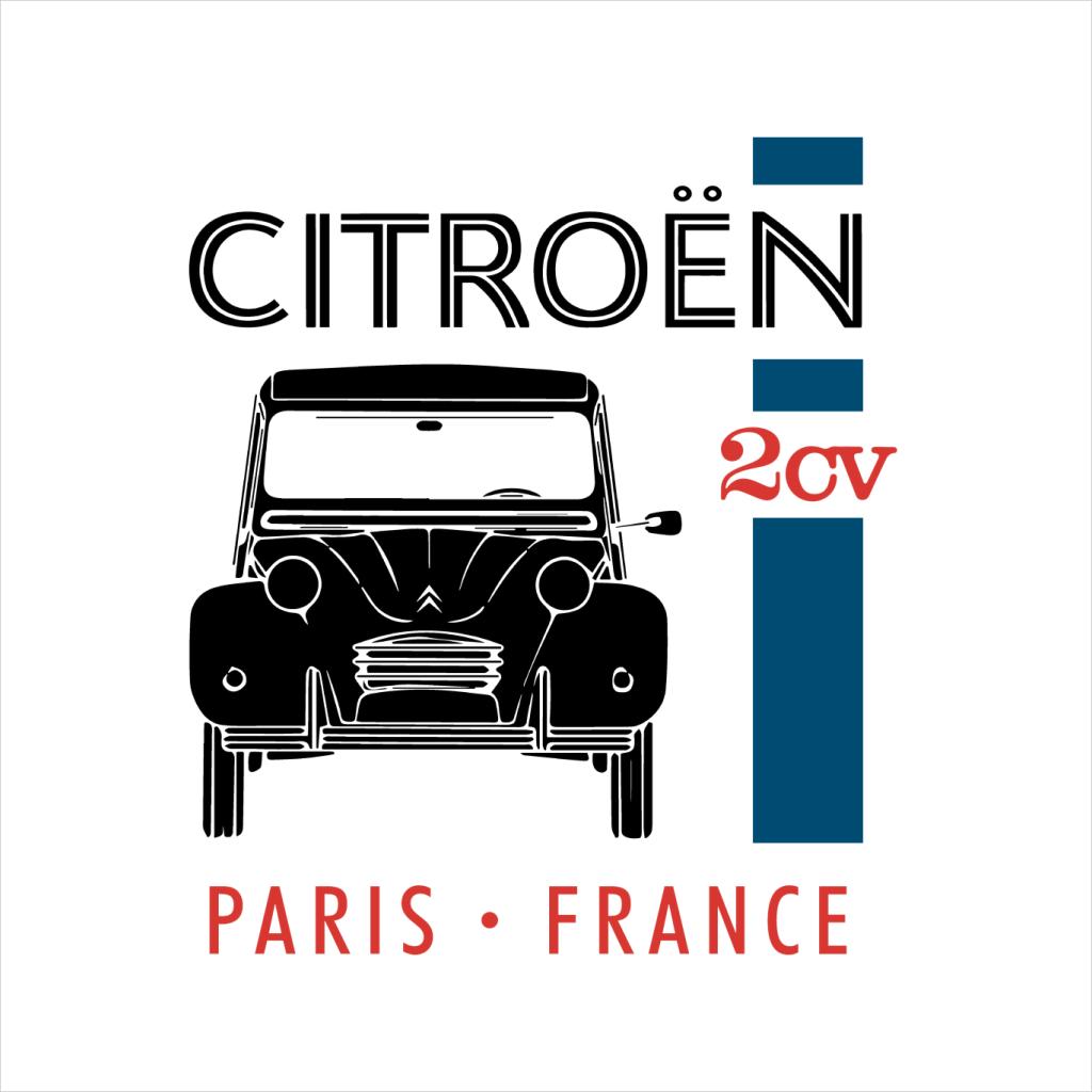 Citroën Black 2CV Paris France Single Stripe Men's T-Shirt product image 5