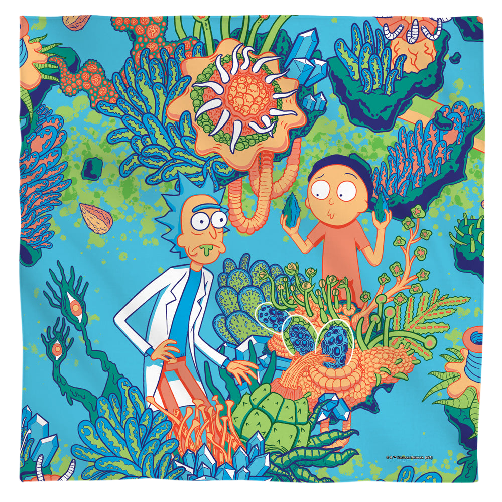 Rick and Morty Botanical Space Rick And Morty - Bandana
