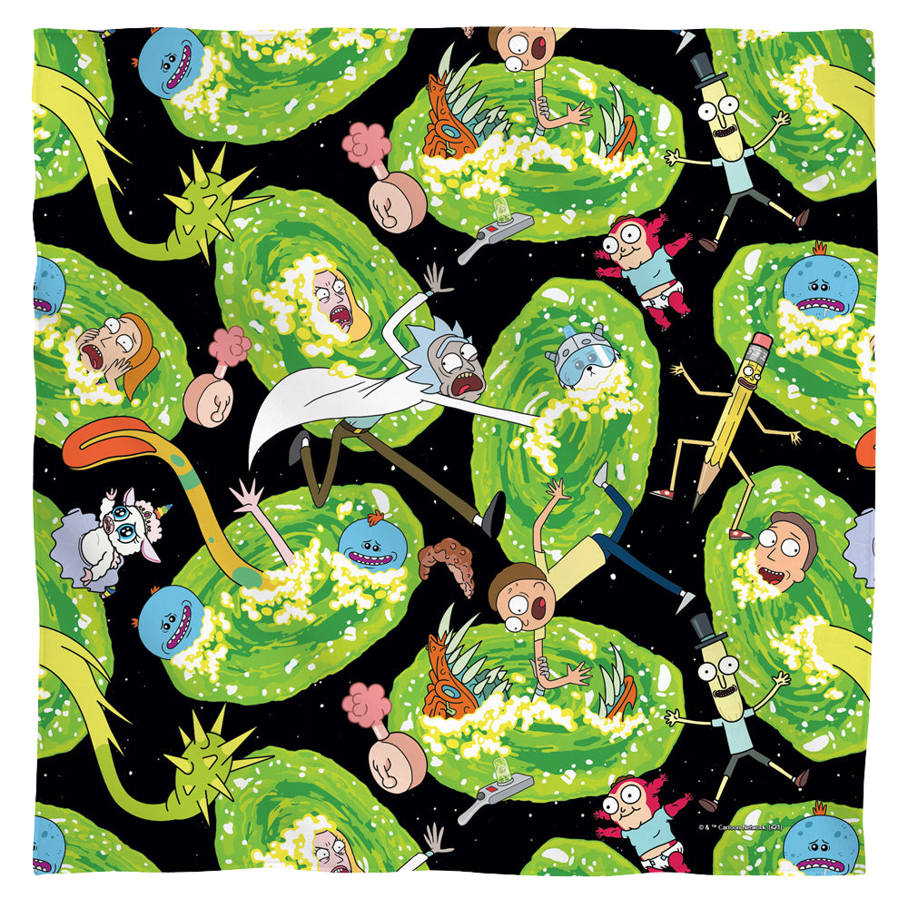 Rick and Morty Portal Mayhem - Bandana