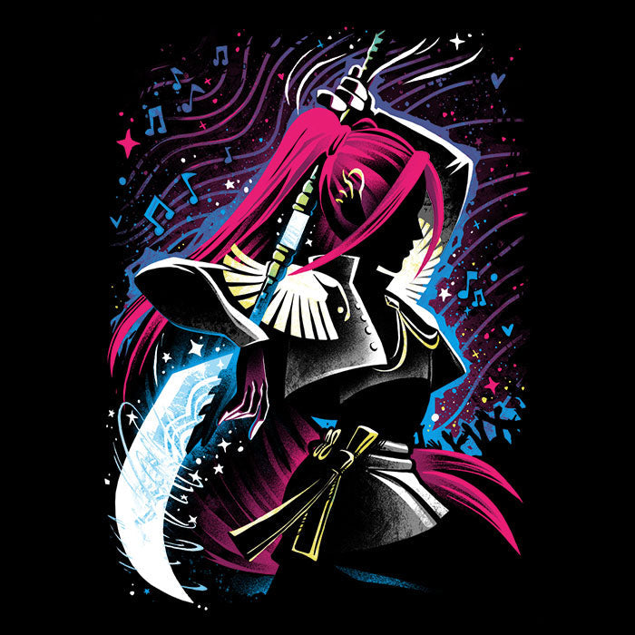 Crimson Moon - Shower Curtain