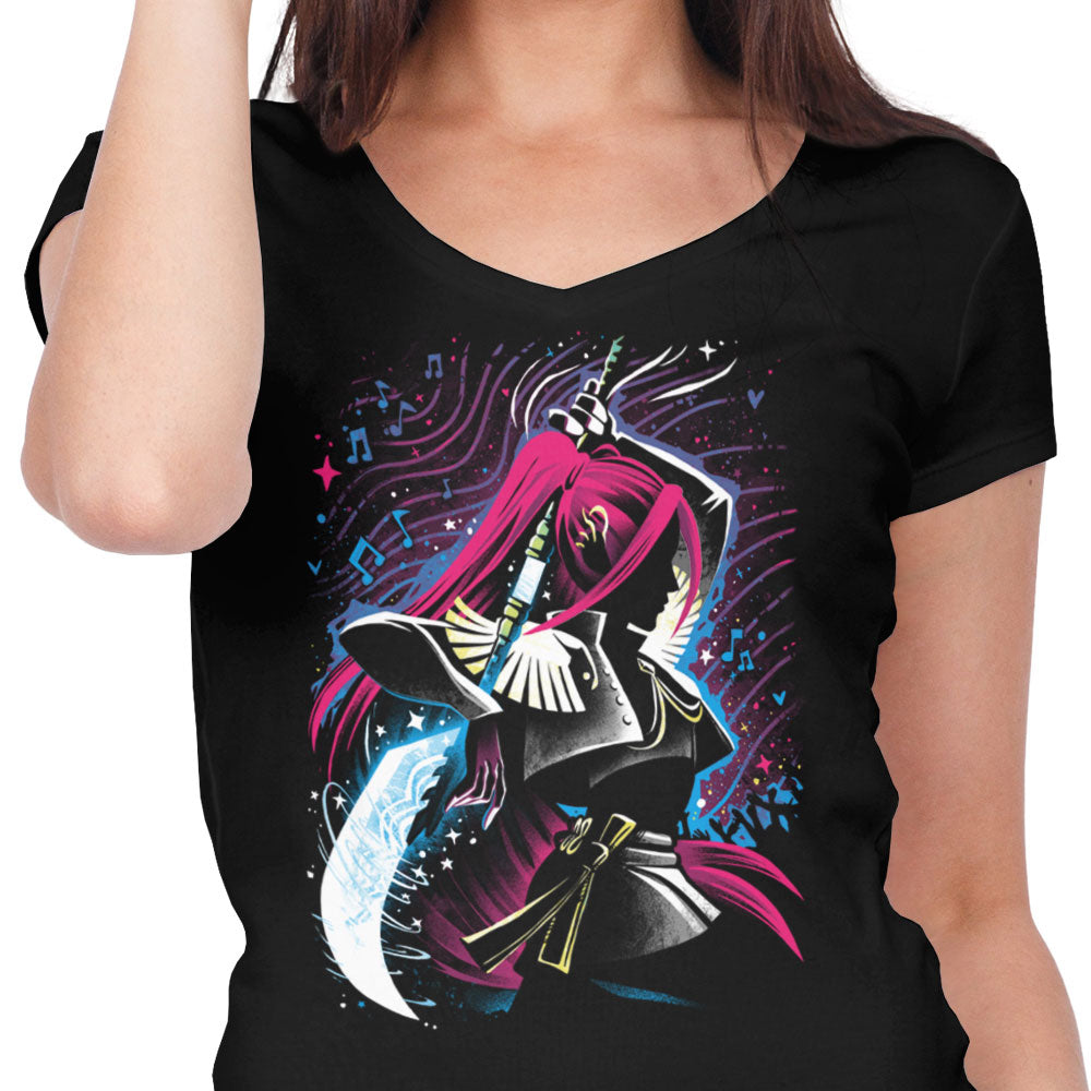 Crimson Moon - Women's V-Neck product image 4