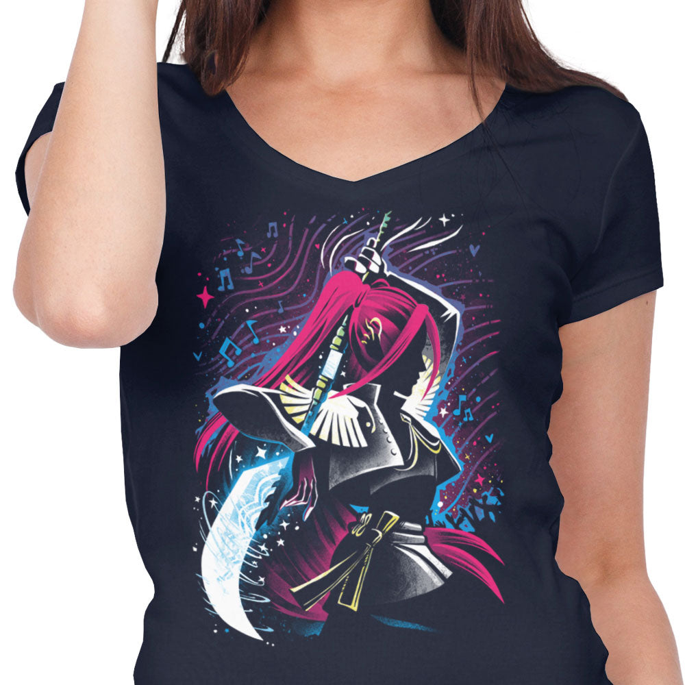 Crimson Moon - Women's V-Neck product image 5