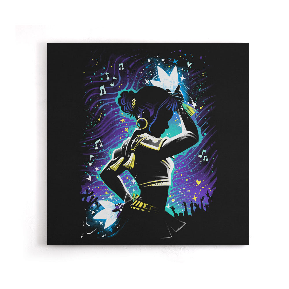 Crowned Idol - Canvas Print