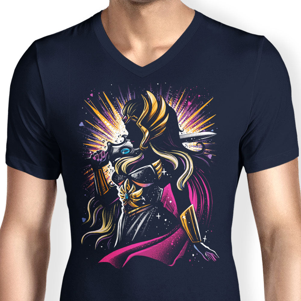 Crowned in Light - Men's V-Neck product image 5