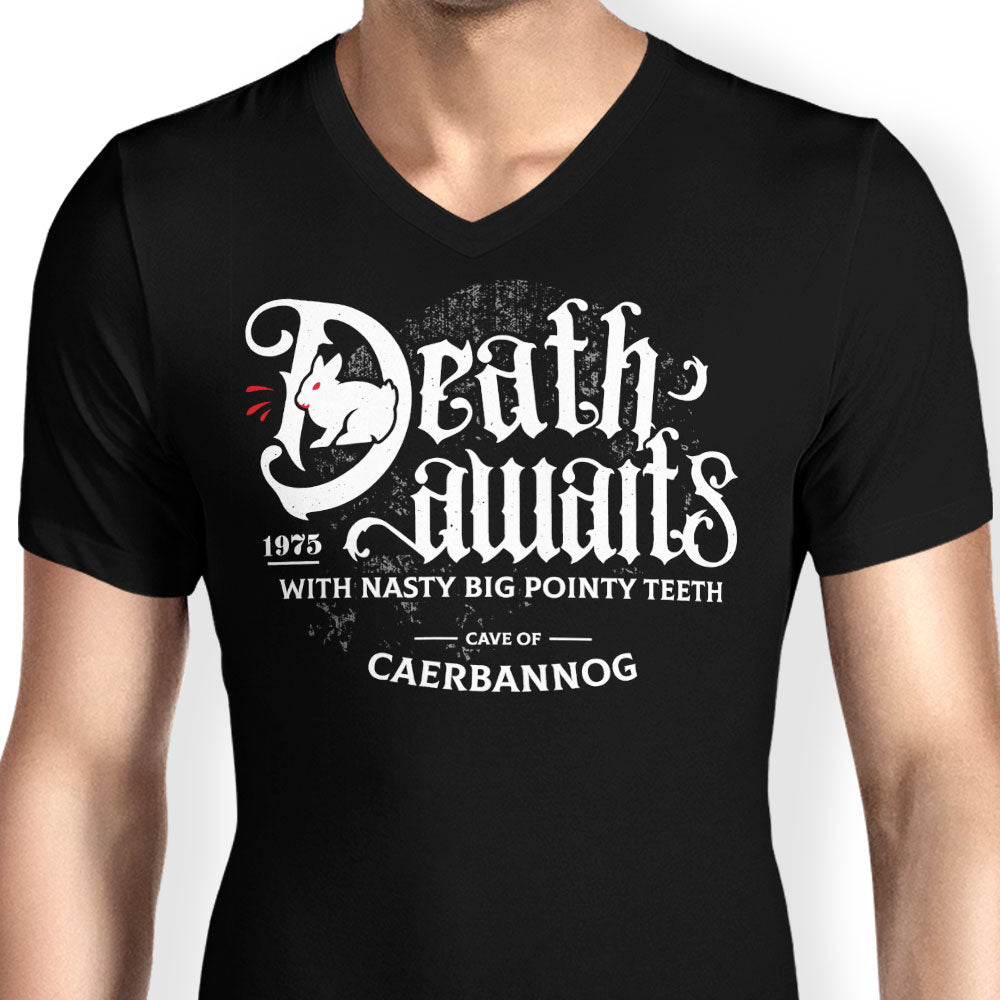 Death Awaits - Men's V-Neck product image 4