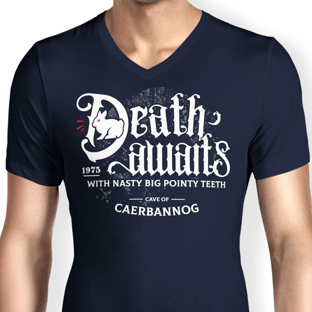 Death Awaits - Men's V-Neck product image 5