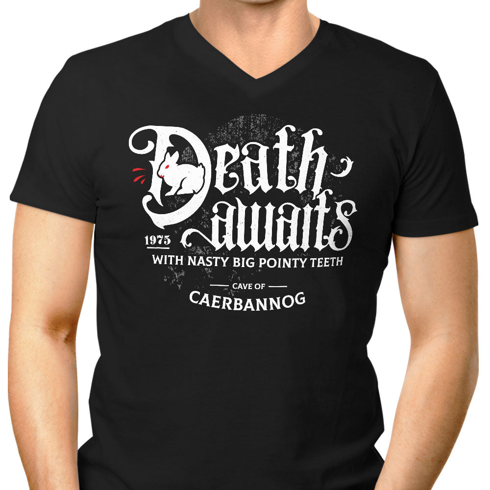 Death Awaits - Men's V-Neck product image 1