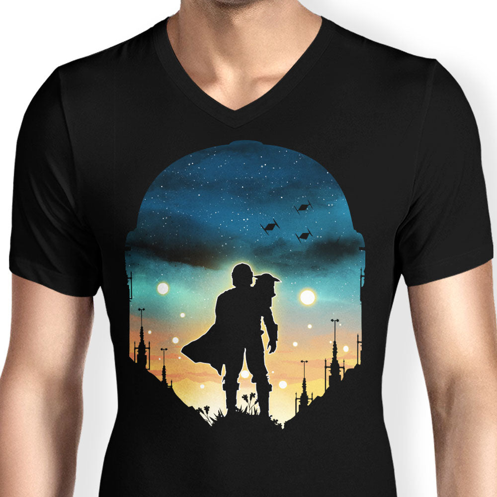 Djarin Sunset - Men's V-Neck product image 4