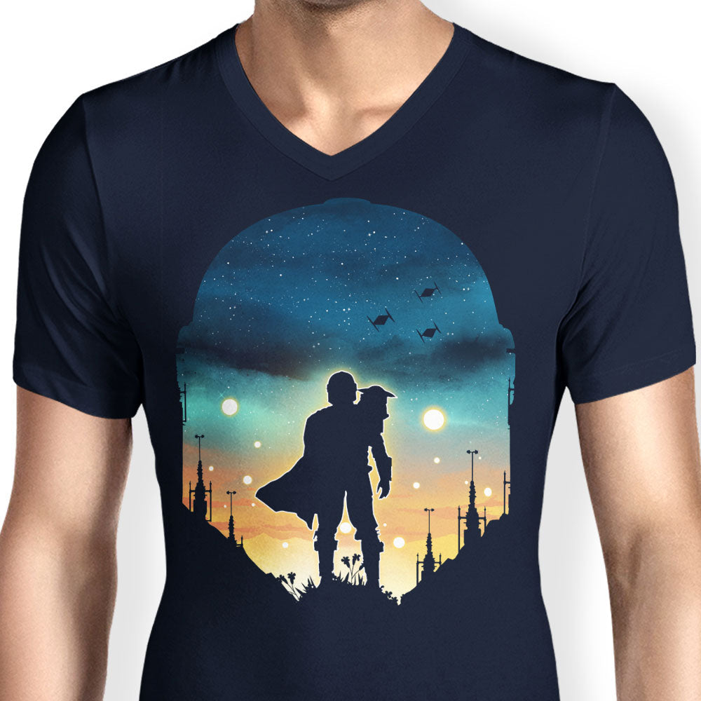 Djarin Sunset - Men's V-Neck product image 5