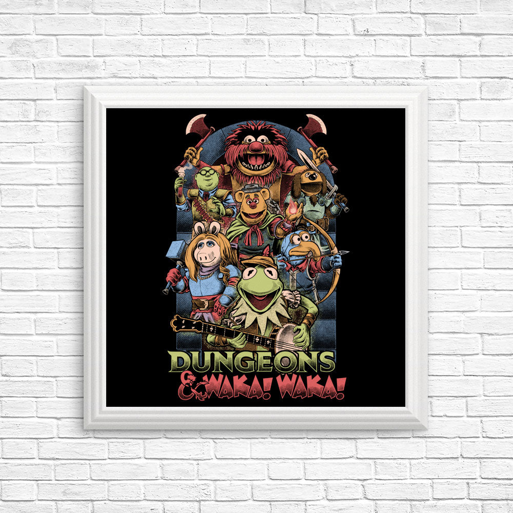 Dungeons and Waka - Posters & Prints