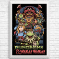 Dungeons and Waka - Posters & Prints