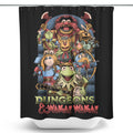 Dungeons and Waka - Shower Curtain