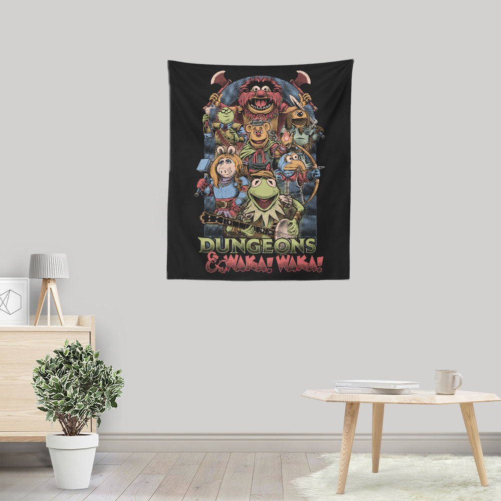 Dungeons and Waka - Wall Tapestry