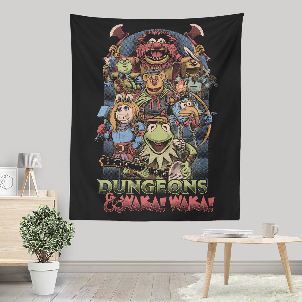 Dungeons and Waka - Wall Tapestry