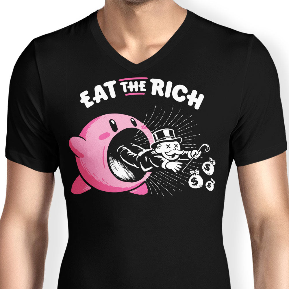 Eat the Rich - Men's V-Neck product image 5