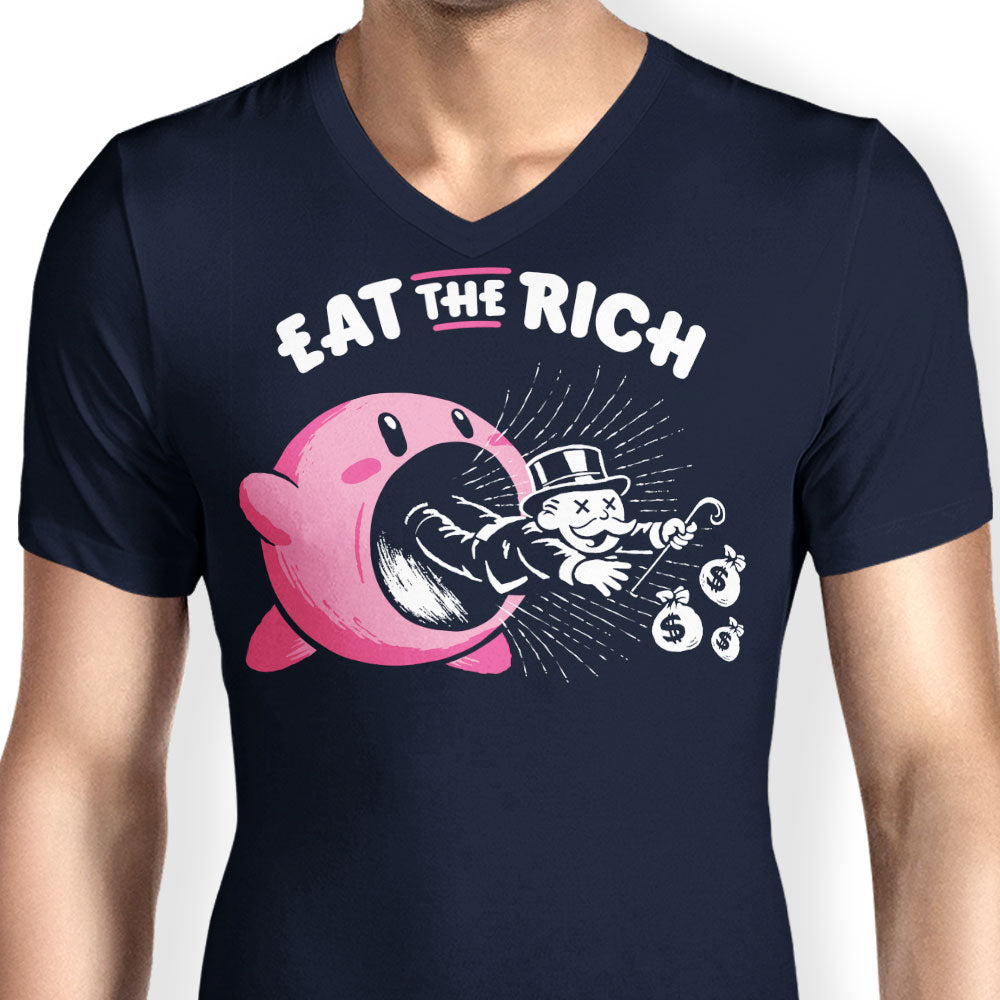 Eat the Rich - Men's V-Neck product image 4