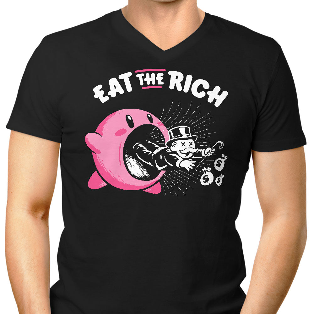 Eat the Rich - Men's V-Neck product image 3