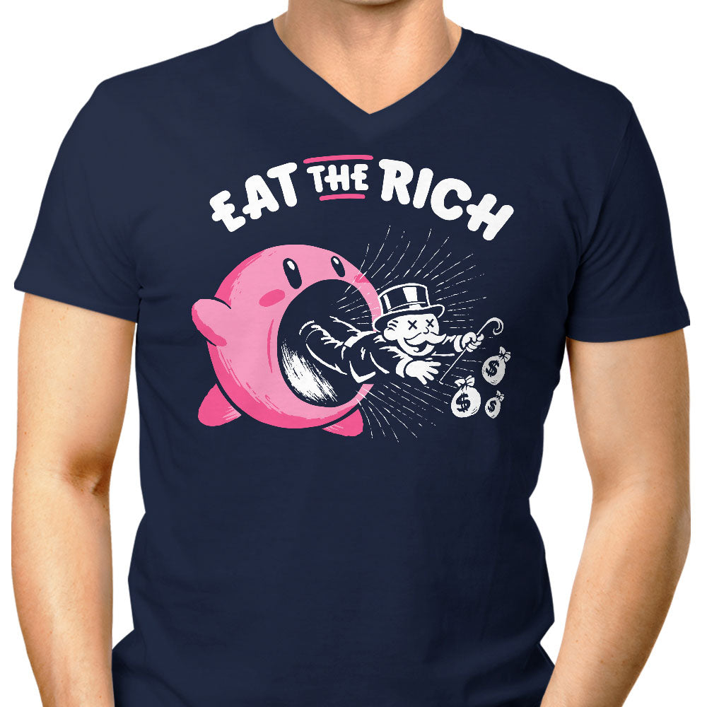 Eat the Rich - Men's V-Neck product image 1