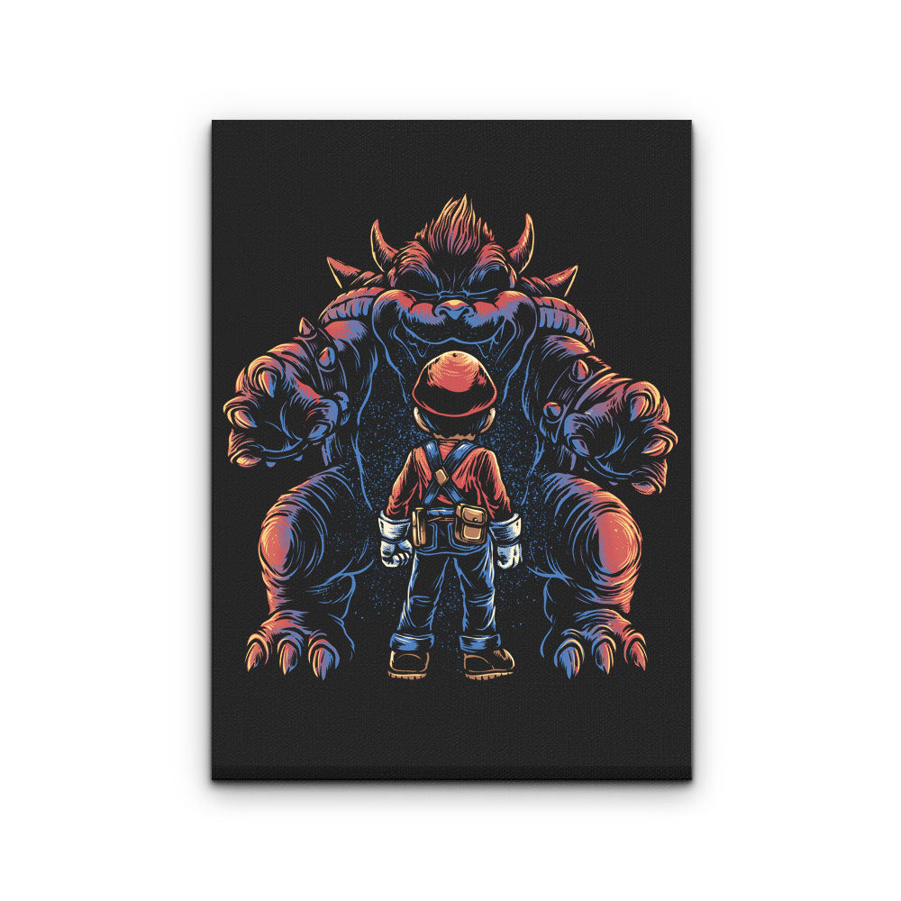Encounter in the Castle - Canvas Print
