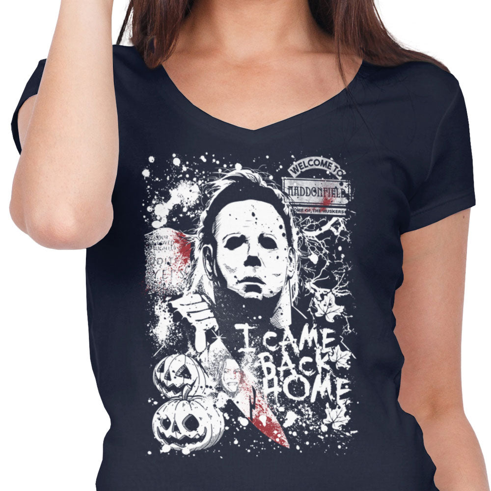 Evil in Haddonfield - Women's V-Neck product image 5