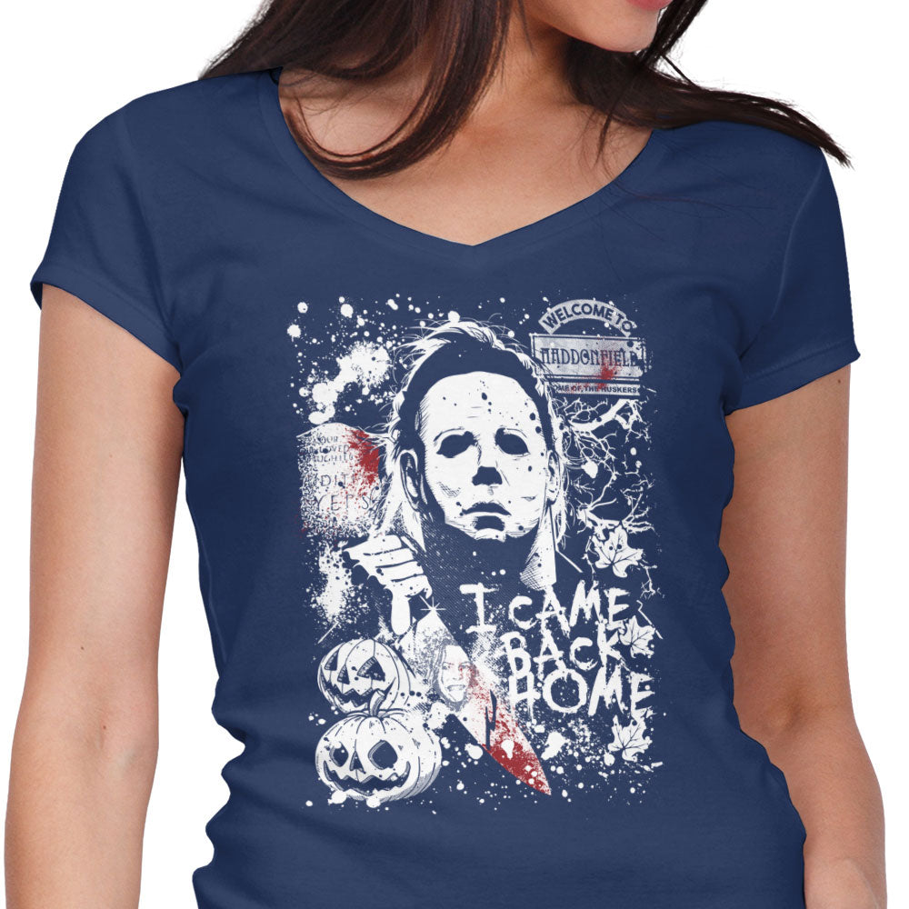 Evil in Haddonfield - Women's V-Neck product image 3