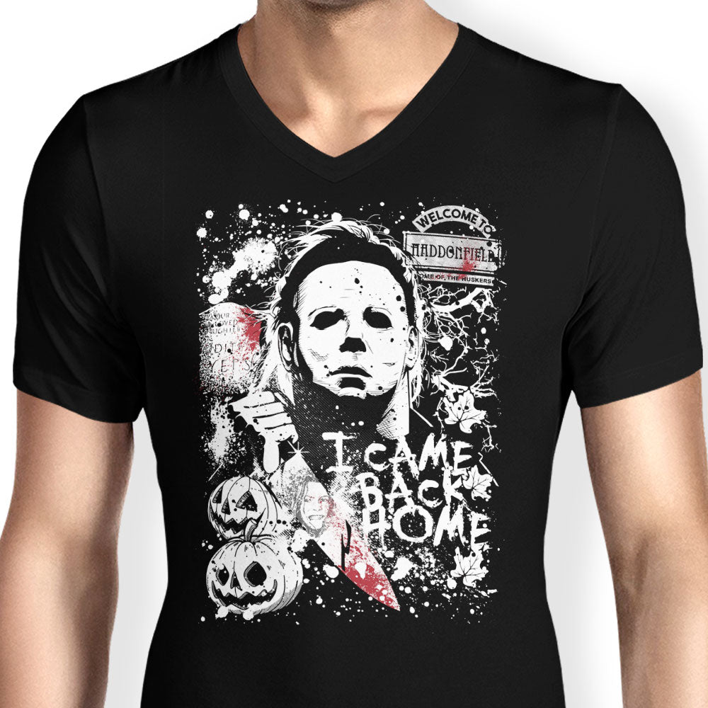 Evil in Haddonfield - Men's V-Neck product image 4