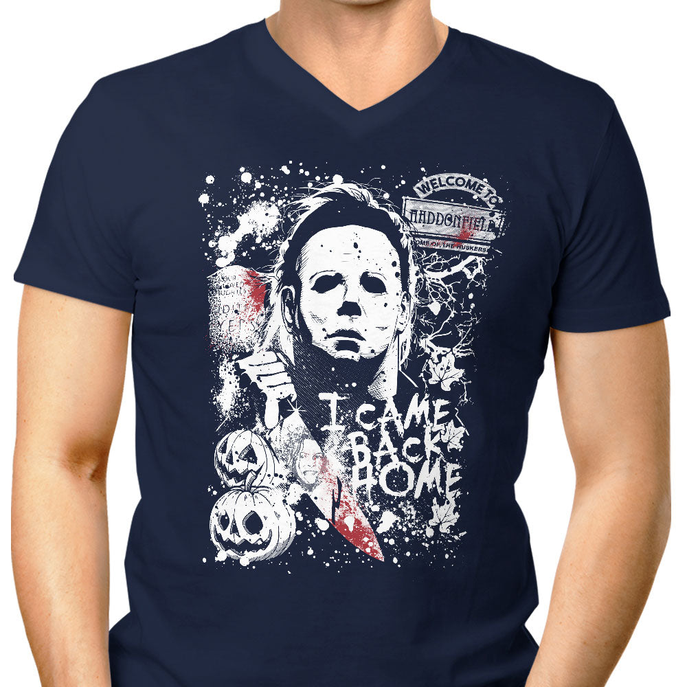 Evil in Haddonfield - Men's V-Neck product image 3